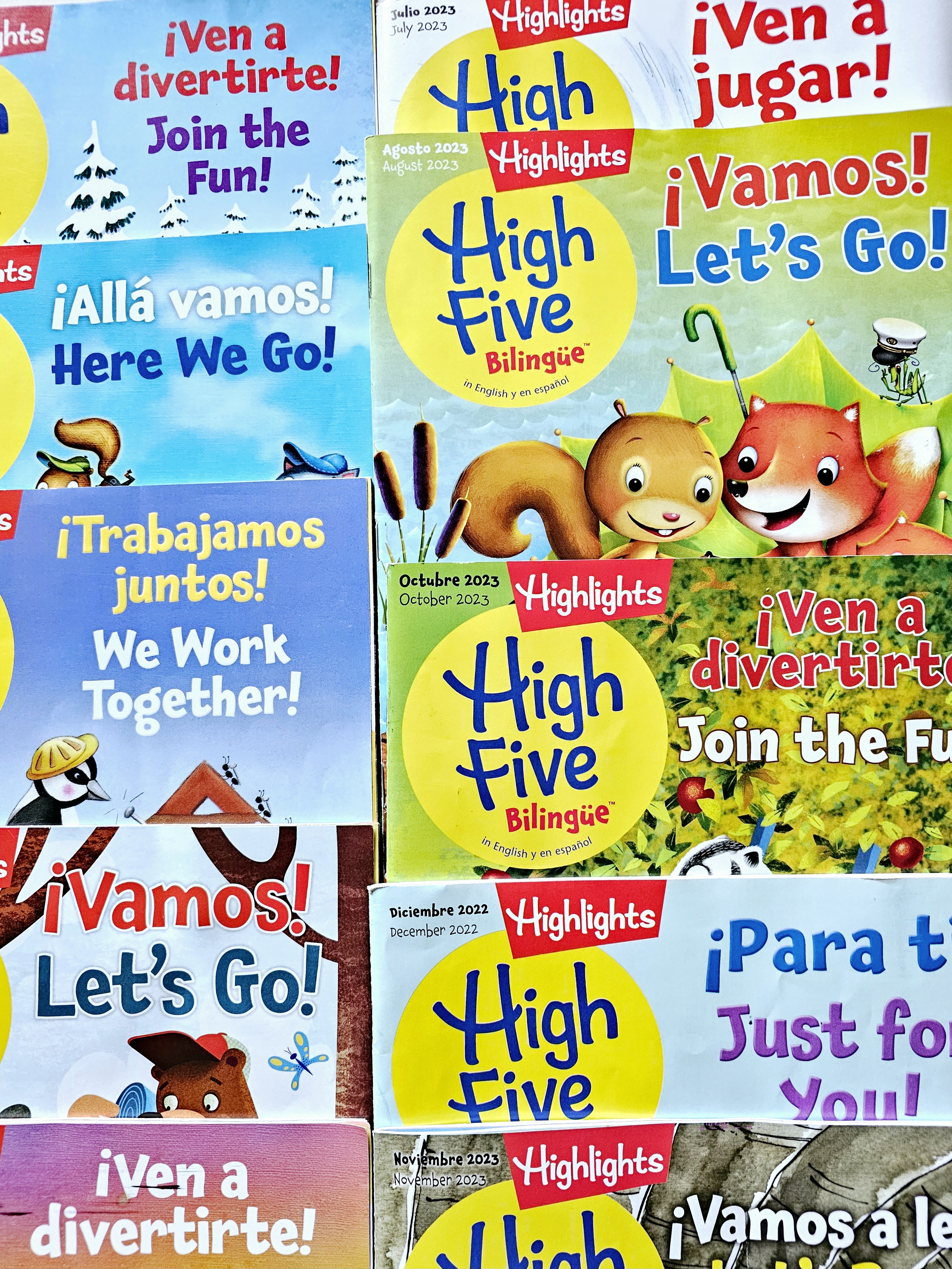 Highlights High Five Bilingüe Review – Biblioterika
